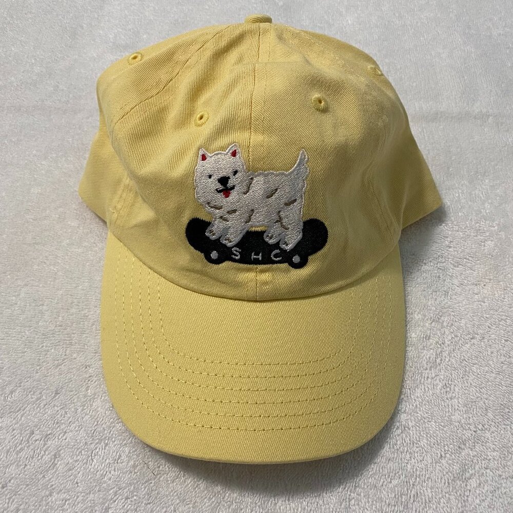 Stay Home Club - SHC - SK8 Dawg Dad Hat - Butter Yellow